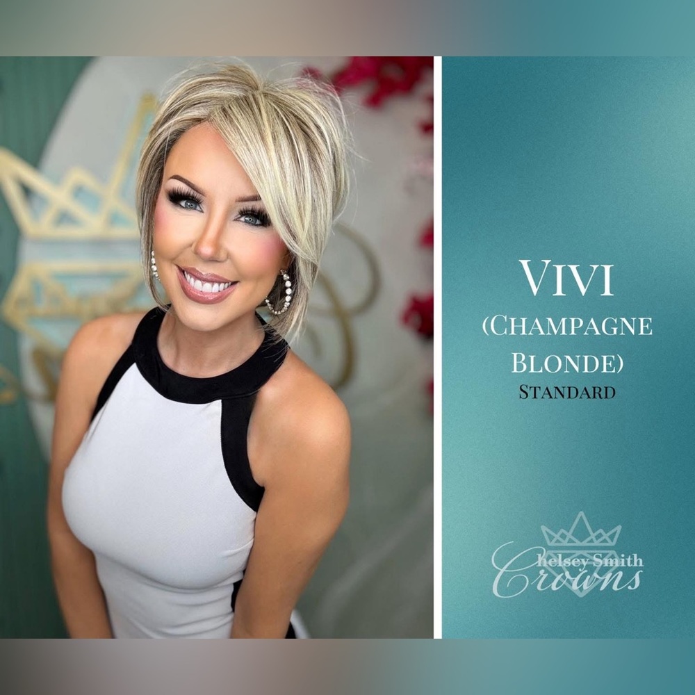 ❌❌SOLD❌❌ Chelsey Smith Crowns Vivi Champagne Blonde Wig